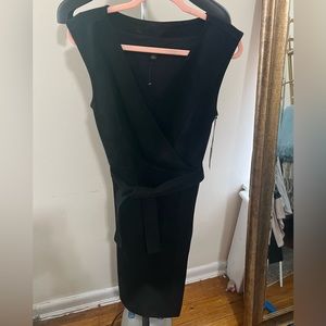 NWT (tag fell off but never worn) black velvet Ann Taylor dress size 12